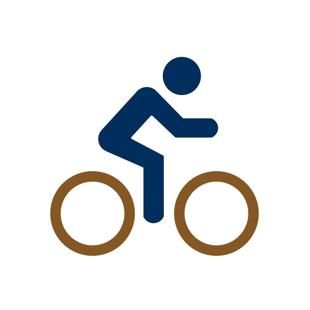 Cycling improvements symbol
