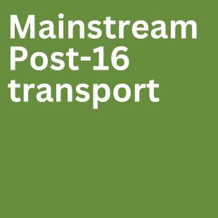 image post-16 transport
