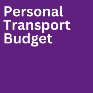 personal transport budget tile